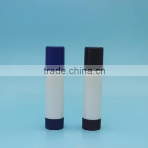 New Coming Factory White and Black Empty Simple Lip Balm Case thumbnail-1