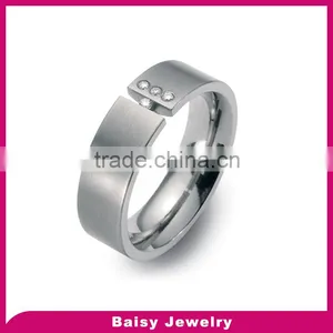 New Design Latest Fashion Top Quality Gemstone Ring Titanium Jewelry thumbnail-2