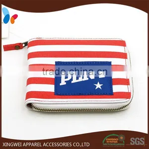 Design Fashion Printed Canvas Women Wallet thumbnail-1