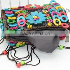 2016 New Designs in Stock Wholesale High Quality Coconut Shell Bag for Girls Wallet thumbnail-2