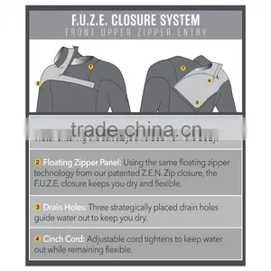 2PCS Hooded Wetsuits, Long John Wetsuits, Spear Fishing Wetsuits thumbnail-3