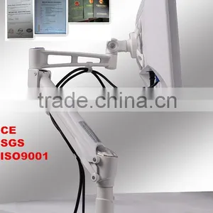 Adjustable Gas Spring Lcd Monitor Arm Can be Stopped in Any Angle Folding Lcd Monitor Stand Arm thumbnail-1