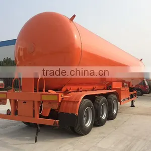 Quality 100% Guaranteed Factory Price 58.5m3 Tri-axle Lpg Pressure Vessel Trailer thumbnail-5