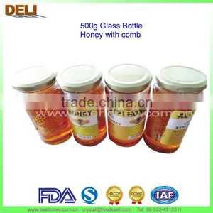 Hot Sale 453g Syrup Honey With Comb for Yemen thumbnail-4