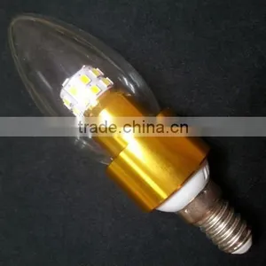 Best Price 360 Degree Led Candle Light CE ROHS 5W 500lm Warm White Led Candle Light thumbnail-1