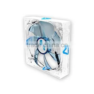 Alseye CA802w Manufacture Si-Light-B 120*120*25mm Blue Led Light Computer Case pc Cooling Fan thumbnail-1
