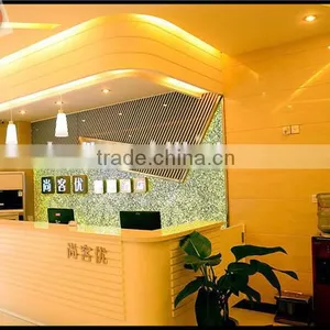 Club Bartop Interior Backlit Acrylic Transparent Stone Panel thumbnail-1