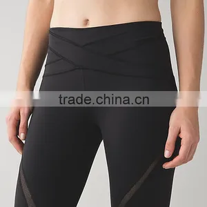 New Women Capri YOGA Running Elastic Sports Pants Leggings Fitness Trouser thumbnail-4