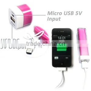 Cheap Hot Sale 2600mAh Perfume Power Bank Universal Chargers Portable Emergency External Battery thumbnail-5