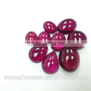 #AMZZ Natural Multi-Shape Cabs Loose Gemstone Rubellite Cabochon thumbnail-1