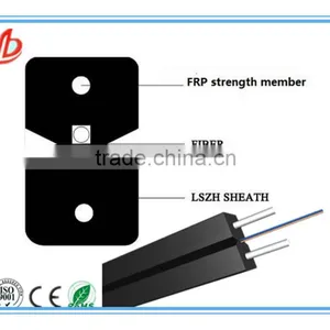 Factory Price Indoor 2 Core FTTH Fiber Cable,fiber Optical Indoor 1core/2core Cable thumbnail-1