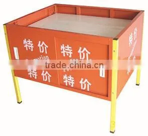 Manufacturer RH-PT001 Supermarket Metal Promotion Table 1200*800*800mm thumbnail-1