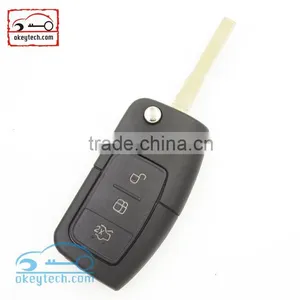 Hot Sale Ford Focus Flip Remote Key Shell Head for Ford Focus Flip Remote Key Case thumbnail-1