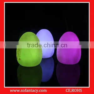 Colour Changing Egg Shape Party Lamp Light thumbnail-2