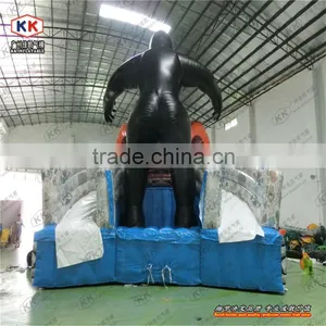 Giant Orangutan Inflatable Water Pool With Slide Combo For Adults thumbnail-2