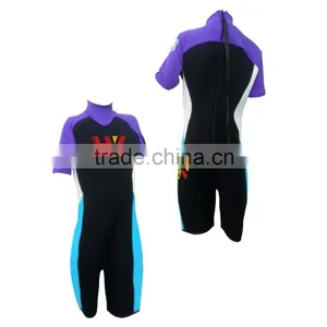 Wetsuits With Lycra on Shoulder and Arm Surf Suits for Kids thumbnail-1