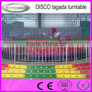 New Design Playground Amusement Rides Disco Tagada Turntable for Sale thumbnail-1