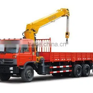 18 Ton Truck Mounted Crane SQ18S5 on Sale 450 Kn.m Truck Crane Made in China Crane Truck thumbnail-1