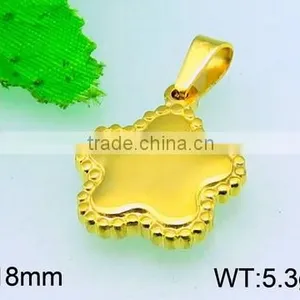 Indian Hand Painted Pendants Charms Cheap A Star Type Pendtants thumbnail-1