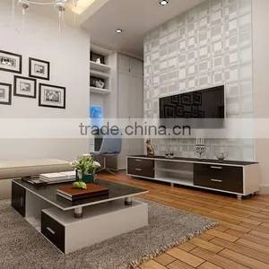 Wooden Furniture tv Stand With Four Drawers thumbnail-1
