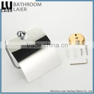 11133 Modern Kitchen Design China Goods Wholesale Chrome Plated Bathroom Accessory Set Toilet Paper Holder thumbnail-5