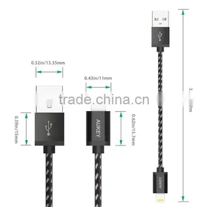MFI 8 Pin Data Cable for Iphone 6 6s Plus 5 5s Ipad High Quality IOS 8/9 Durable Fast Charge Data Cync Usb Line Wire thumbnail-4