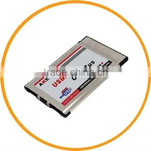 2 Port USB 2.0 PCMCIA CardBus 480M Card Adapter Laptop From Dailyetech thumbnail-1