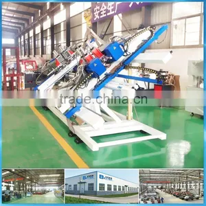 Pvc Windows Fabrication Machine of CNC Vertical 4 Point Welding Machine thumbnail-1