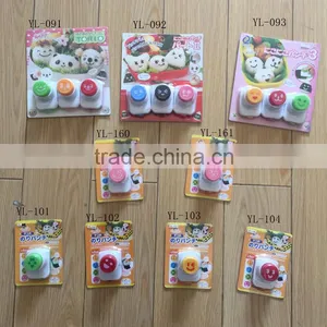 YL-101 Wholesale Custom Cartoon Expression Mold Plastic Sushi Cake Tool Plastic Rice Mold thumbnail-5