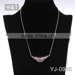 Fashion Crystal Design Necklace Engraved Bullet Dressed Bunnies Charms Jewelry Necklaces thumbnail-4
