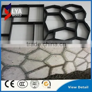 New Design Plastic Injection Park Walkway Mould DIY Garden Plastic Paving Mould thumbnail-1
