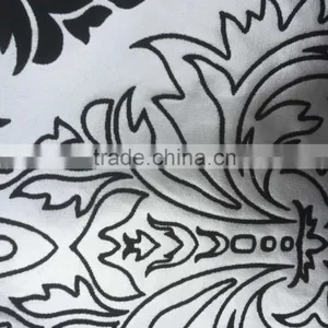 PU Flock Leather Fabric Used for Furniture, Sofa and Home Decoration With Different Design thumbnail-1