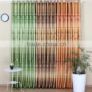 2016 Summer Color Blackout Curtain ,luxury Polyester Fabric Twill for Living Room thumbnail-1