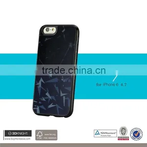 Black Marble Case Custom TPU Phone Case for IPhone 6 6s 6 Plus 6s Plus, Multicolor Real Marble OEM Phone Case thumbnail-4