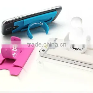 Wholesale China Gift Free Samples Silicone Card Holder Wallet thumbnail-2