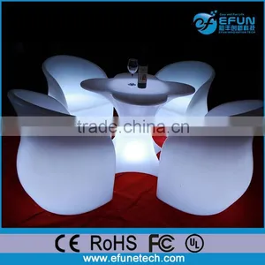 Battery Rechargeable Led Color Changing Sofa Chair,party Led Table Sofa thumbnail-1