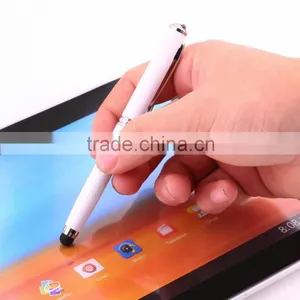 Portable 4-in-1 Stylus Pen + Ballpoint Pen + LED Flashlight + Laser Pointer For All Devices With Capacitive Touch Screen thumbnail-2