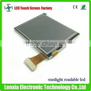 50PIN Sunlight Readable 240x320 3.5'' Transflective Touch Screen thumbnail-2