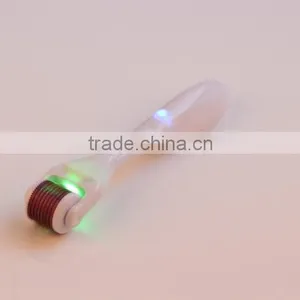 Multi-Color Led Vibration Massage Derma Roller With Replaceable Roller Tip thumbnail-5