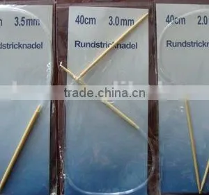 60cm,80cm,100cm,120cm Bamboo Circular Knitting Needles thumbnail-1