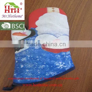 100% Cotton Machine Washable Heat Resistant Everyday Kitchen Basic Microwave Oven Mitt thumbnail-2