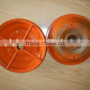 16" Wheelbarrow Wheel Metal Rim thumbnail-1