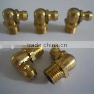 Brass Grease Nipple 90degree PT1/8"x28 thumbnail-2