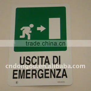 Wall Mounted Emergency Exit Sign thumbnail-1