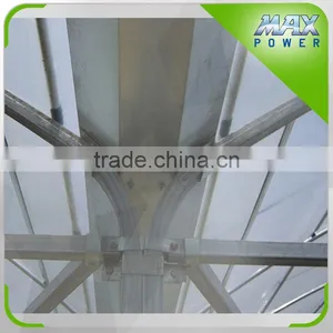 Aluminum Greenhouse With Rain Gutter thumbnail-4