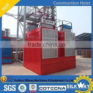 1t-3t Single Cage/Double Cage Construction Hoist SC100;SC120;SC200;SC300;SC100*100;SC200*200;SC300*300 thumbnail-1