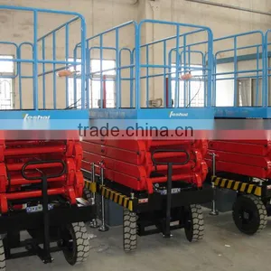 Self Propelled Electric Aerial Work Platform VH-PW-50/75 thumbnail-1