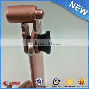 Phone Clip Selfie 3-in-1 Fish Eye Lens Logo Camera Smartphone Lens Kit thumbnail-3