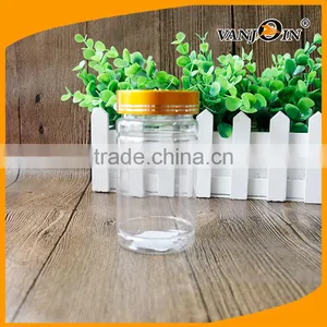 200ml PET Clear Round Plastic Medicine Bottle For Calcium Tablet thumbnail-1