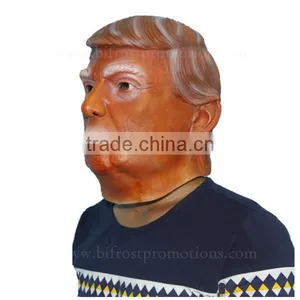 2017 New Realistic Party Donald Trump Halloween Latex Face Mask thumbnail-3